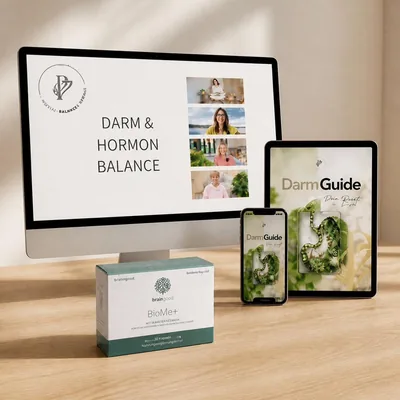 Darm & Hormon Balance Bundle mit Kurs, Guide und BioMe+